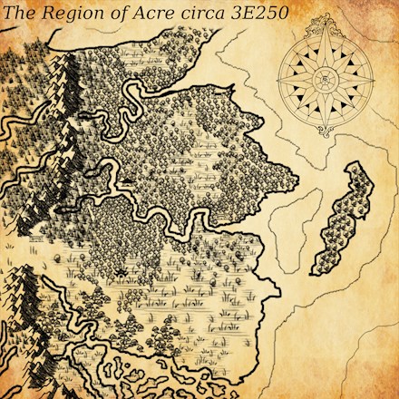Map of the Region of Acre